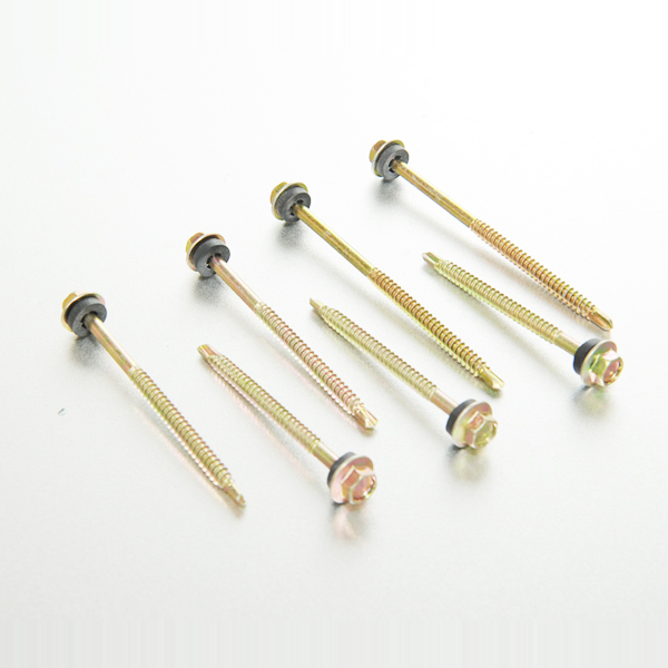 六角法蘭帶墊圈鉆尾螺釘